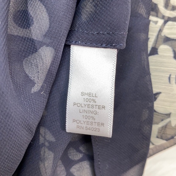 Banana Republic 2 Layer Cami Pattern Blouse - Picture 10 of 12